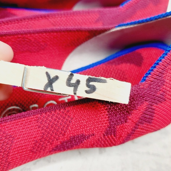 NEW Rothy's The Loafer Red Camo Round Toe Slip On Comfy Loafers X45 - Picture 8 of 8